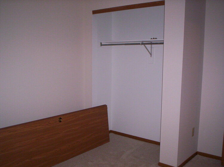 Our New Place - Closet in spare bedroom